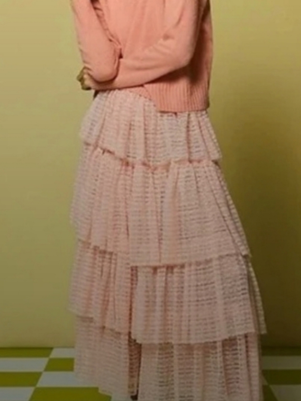 Intimately Free (free people) pink sheer slip skirt dress